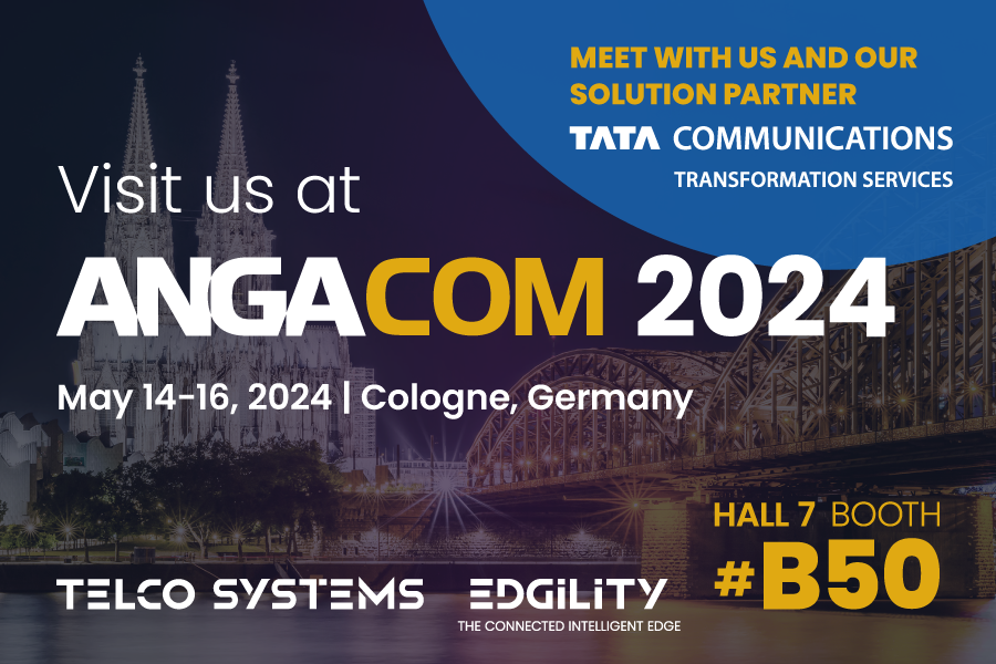 Visit us at ANGA COM 2024 | Telco Systems | Edgility by Telco Visit us at ANGA COM 2024 | Telco Systems | Edgility by Telco